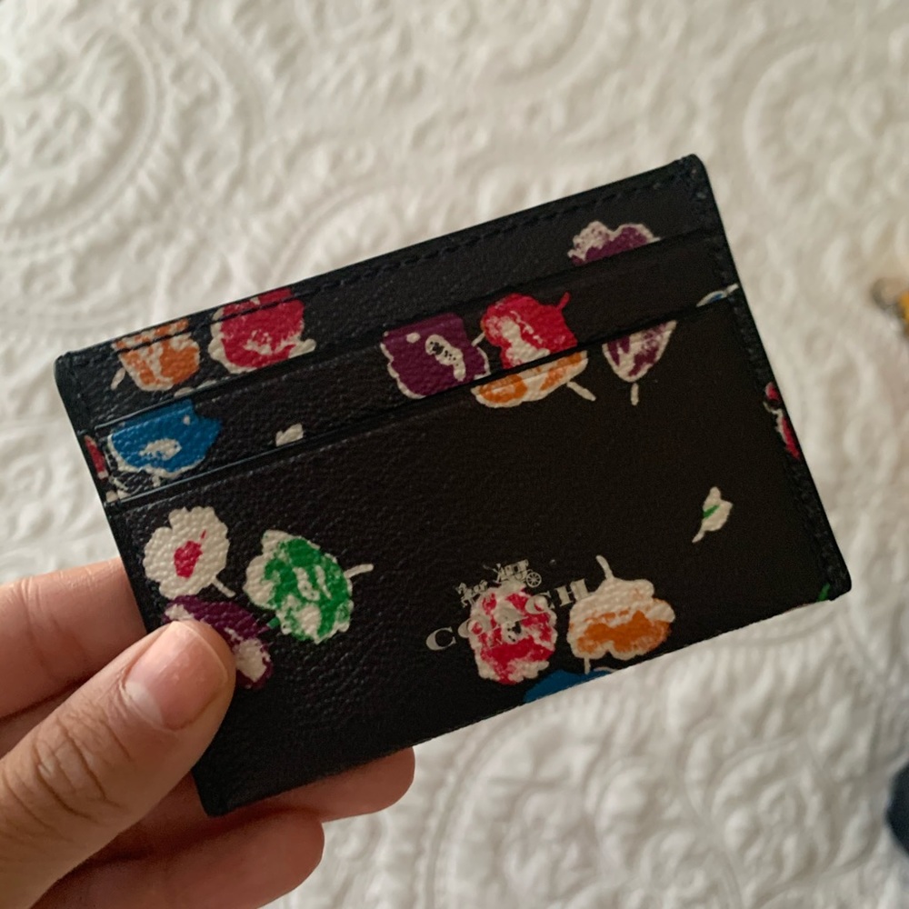Coach card holder